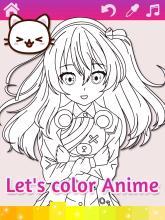 Anime Manga Coloring Pages with Animated Effects截图