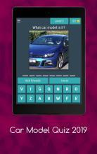 Car Model Quiz 2019截图3