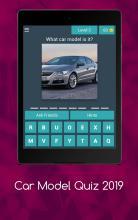 Car Model Quiz 2019截图