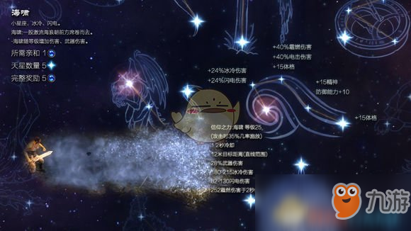 《恐怖黎明》海啸星座怎么样 海啸星座属性效果一览