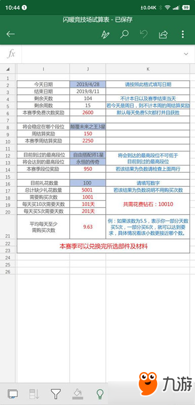 《閃耀暖暖》怎么算競技場分數 競技場分數計算表