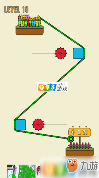 《繩索救援》怎么過第10關 第10關圖文通關攻略