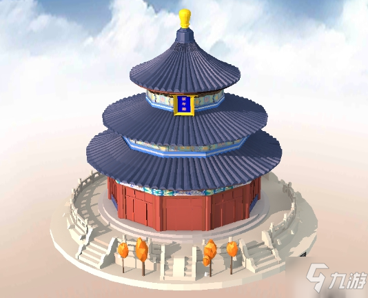 《我爱拼模型》中国北京天坛怎么搭建 中国北京天坛搭建攻略