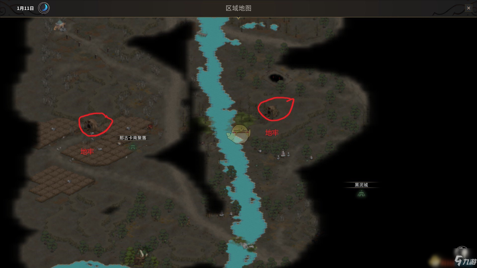 《部落与弯刀》全地牢在哪 全地牢位置分享