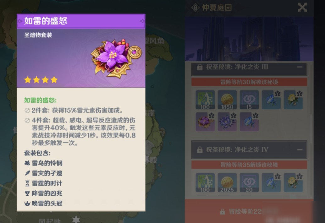 原神如雷的盛怒套装怎么样 如雷的盛怒套装适合角色介绍