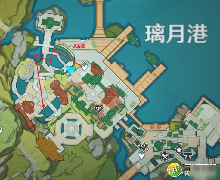 《原神》莲蓬速刷地点在哪 莲蓬速刷地点介绍