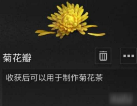 明日之后菊花茶攻略 食谱配方介绍