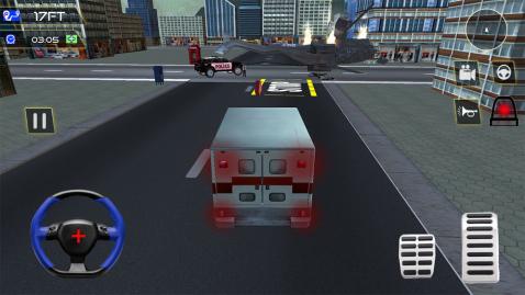 先锋救护车3d模拟截图