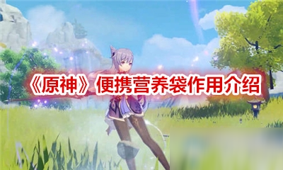 《原神》便携营养袋怎么得 作用效果分享