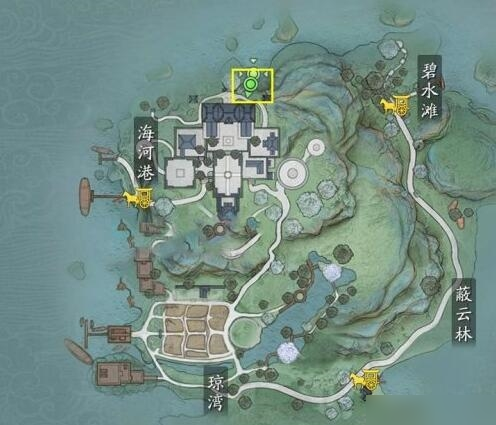 《天涯明月刀手游》大黄鱼怎么钓 大黄鱼位置介绍