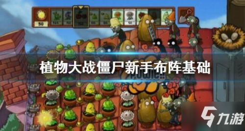 《植物大战僵尸》新手怎么布阵 新手布阵教学攻略