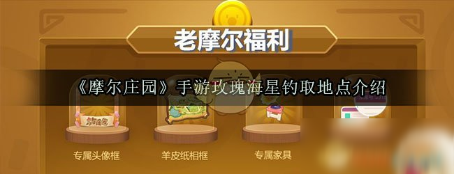 《摩尔庄园》手游玫瑰海星钓取地点在哪 玫瑰海星钓取地点一览