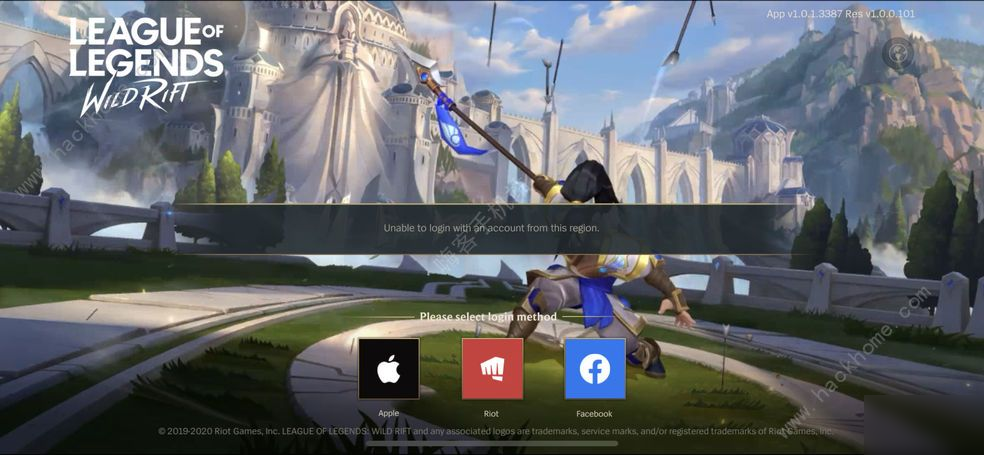 《英雄联盟手游》卡起名界面如何解决 日服lol手游登录异常解决方法