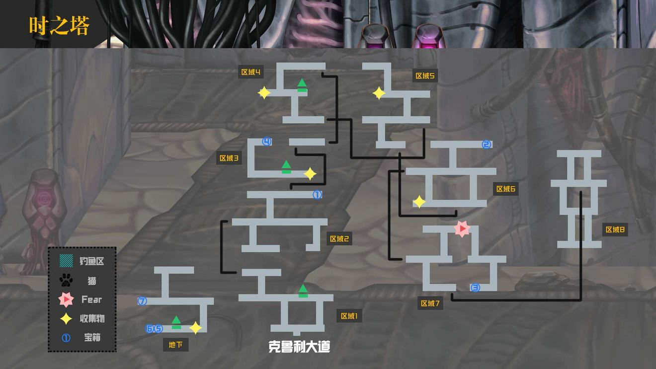 《另一个伊甸》时之塔怎么走 时之塔通关路线图一览截图