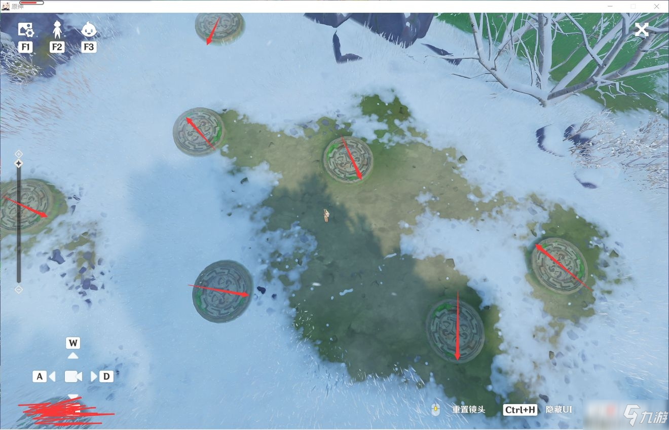 原神雪山地图八个圆盘攻略解谜方法分享