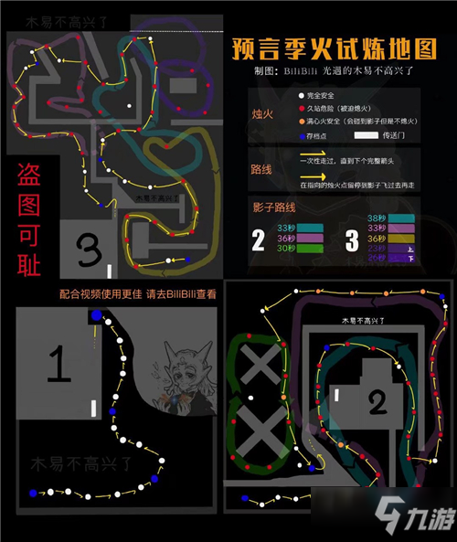 光遇路线走法图解预言季火之试炼通关技巧分享