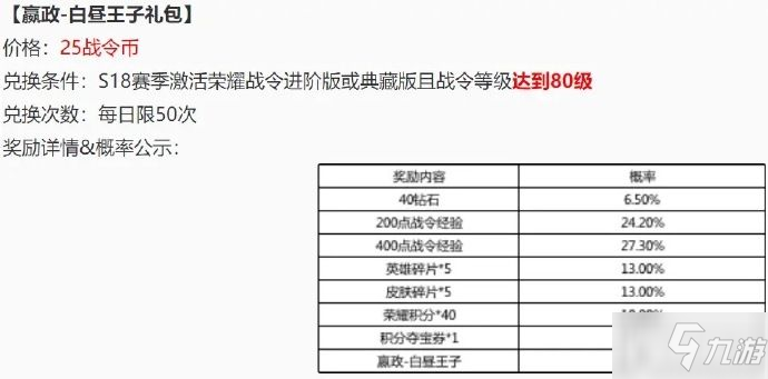 《王者荣耀》战令皮肤返场什么时候开始 战令皮肤返场时间