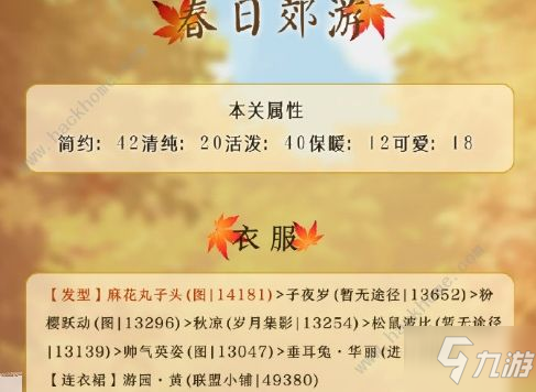 《奇跡暖暖》春日郊游2020如何高分搭配 春日郊游2020搭配方法