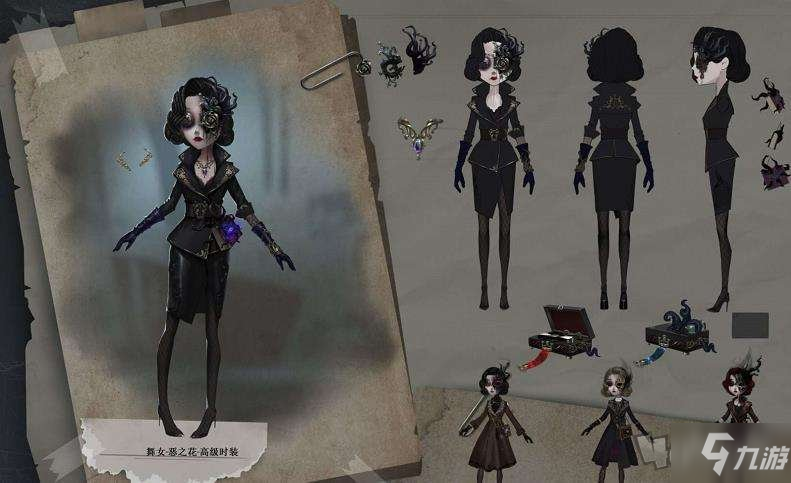 《第五人格》舞女恶之花怎么样 恶之花建模特效一览