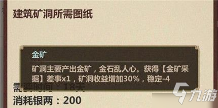 《模擬江湖》金礦作用介紹 金礦速刷方法攻略