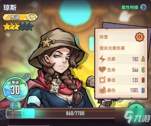 《巨像骑士团》琼斯怎么样 琼斯属性资料详解