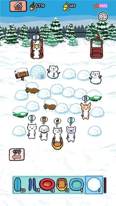 動物滑雪場截圖