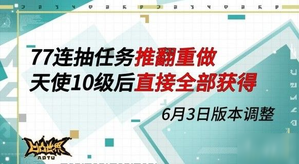 凹凸世界手游77連抽重做是什么 77連抽重做分析