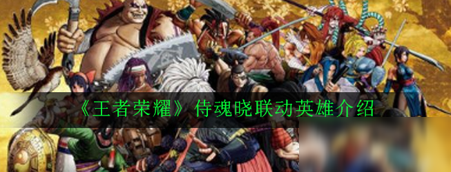 《王者荣耀》侍魂晓联动英雄是谁 英雄详细介绍