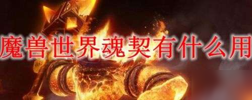 魔獸世界魂契作用介紹 魂契系統(tǒng)解析