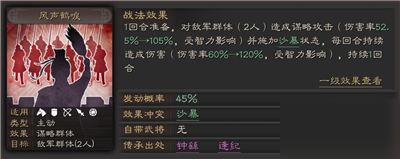 三国志战略版风声鹤唳特点分析 搭配选择推荐