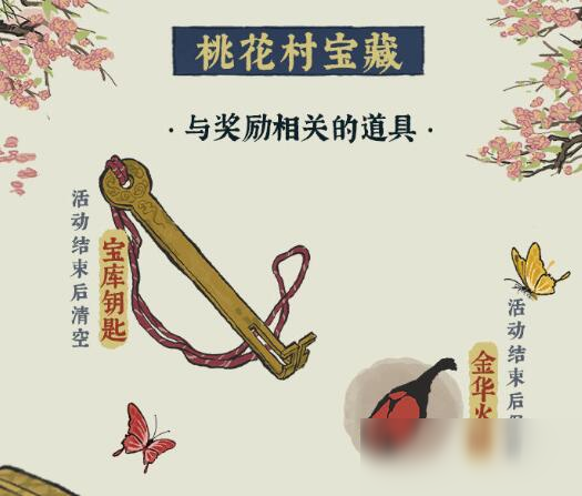 江南百景图桃花村宝库钥匙怎么得 桃花村宝库钥匙获得方法