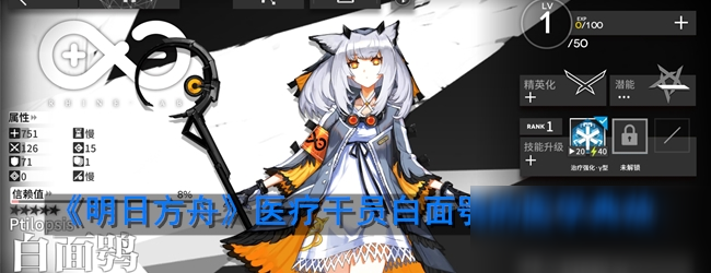 《明日方舟》医疗干员白面鸮的医学典故是什么 医疗干员白面鸮的医学典故介绍