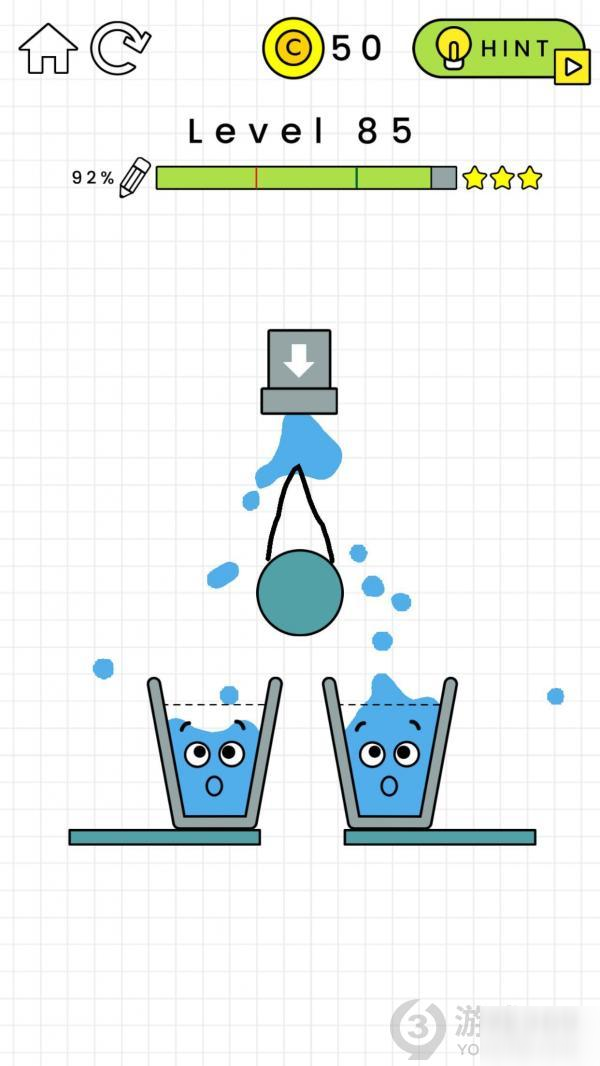 《快樂(lè)水杯》第85關(guān)攻略 通關(guān)技巧分享