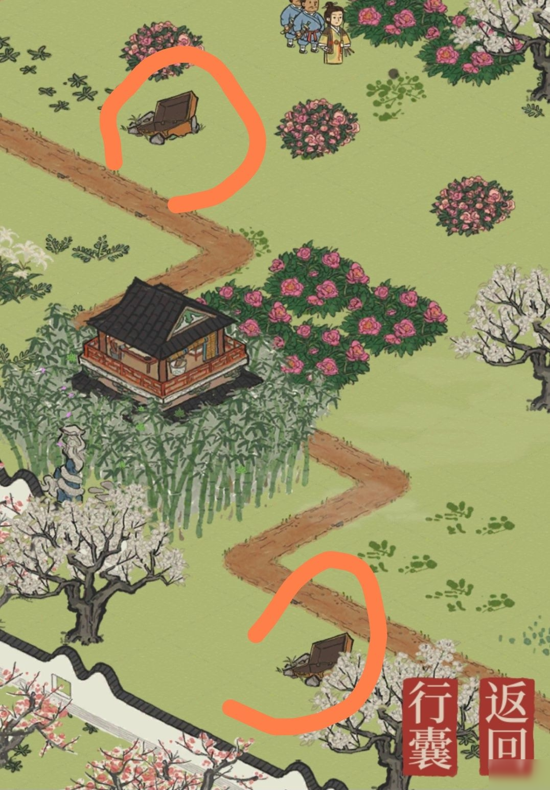 《江南百景图》丽娘府宅宝箱在什么地方 丽娘府宅宝箱位置一览