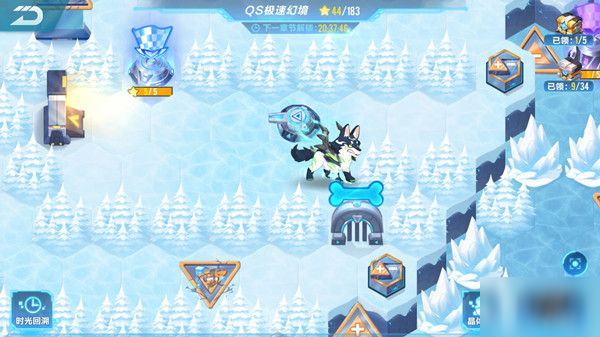 《QQ飞车手游》S18无尽风雪怎么过 S18无尽风雪通关路线分享截图