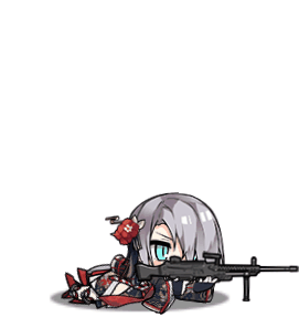 《少女前线》MG5暗闇荼蘼怎么样 暗闇荼蘼时装外观展示