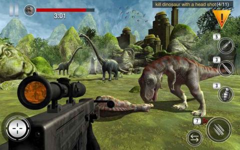 恐龙狩猎狙击手野生动物园截图3