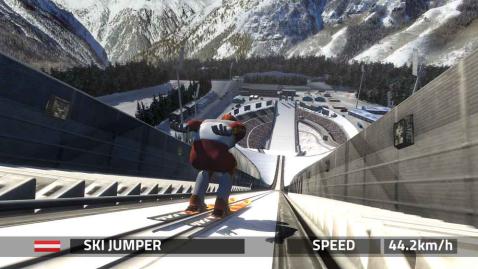 冬季运动跳台滑雪模拟截图3
