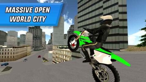 MotorbikeDriveCitySimulator截图2