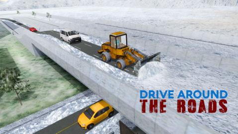 冬季雪犁卡车模拟3D截图1