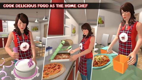 VirtualMotherHomeChefFamilySimulator截图1