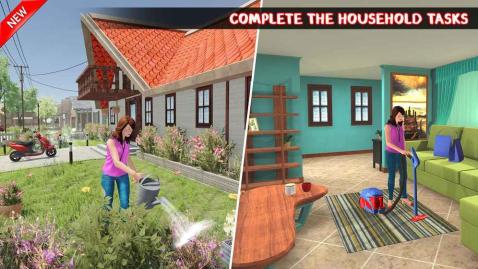 VirtualMotherHomeChefFamilySimulator截图