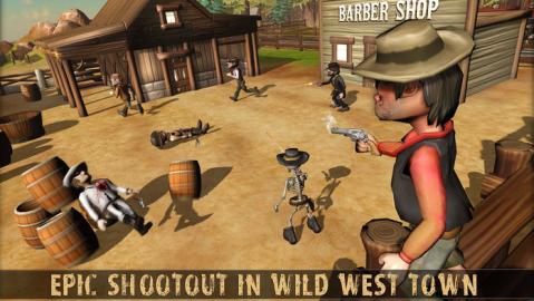 西部世界牛仔赏金猎人狂野西部射击截图