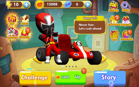 KartPowerNinjaSteelRace截图3