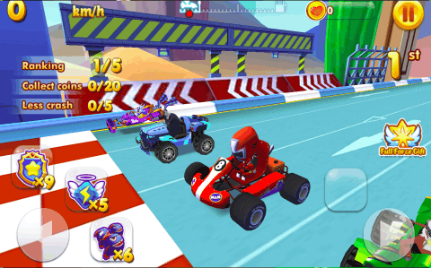 KartPowerNinjaSteelRace截图1