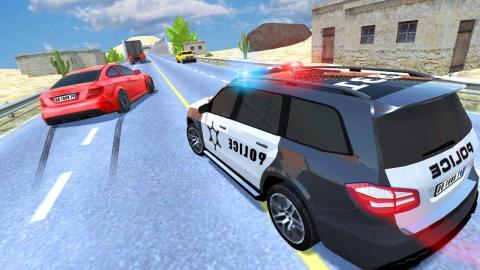 PoliceCarDrivingTraffic截图3