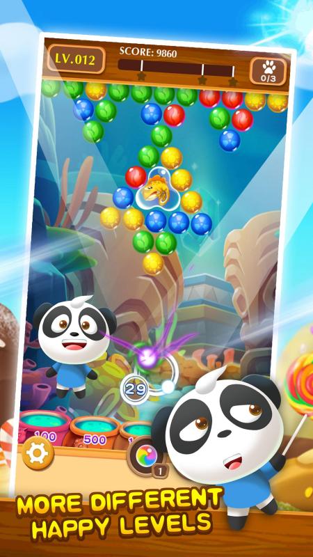 PandaBubbleShooter截图3