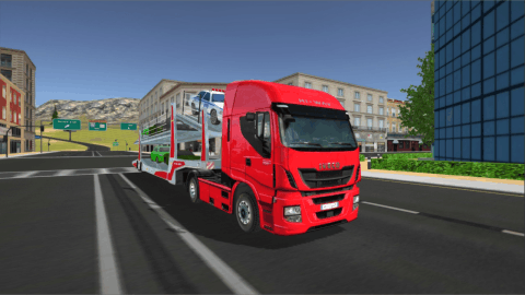 TruckDriverCitySimulator截图2