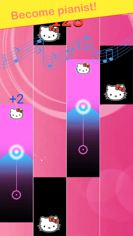 HelloKittyPianoTiles截图1