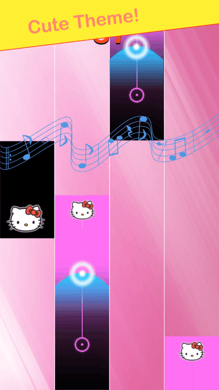 HelloKittyPianoTiles截图